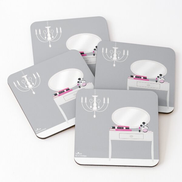 Item preview, Chandelier, books and makeup designed and sold by Too cute for an envelope.