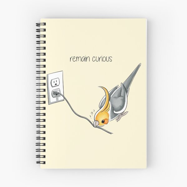 Item preview, Curiosity Killed the Cockatiel designed and sold by KeesKiwi.