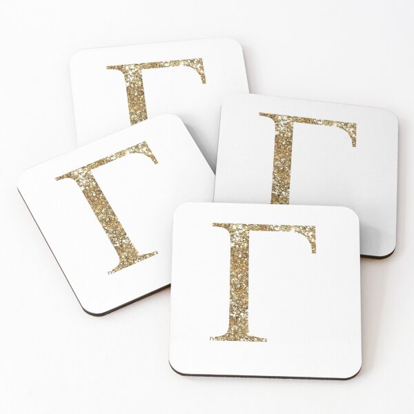 Item preview, Gamma Gold Sparkle Letter designed and sold by ansacree.