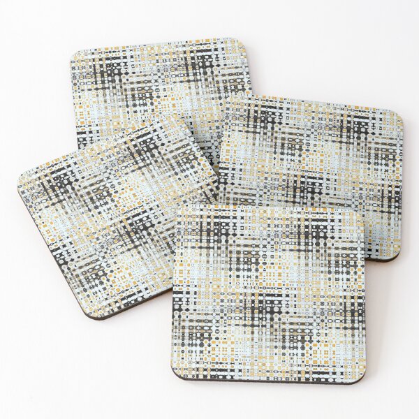 Item preview, Colour Through Pattern Black, Yellow and White designed and sold by JillyBeanDesign.