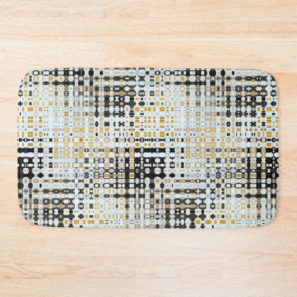 Item preview, Colour Through Pattern Black, Yellow and White designed and sold by JillyBeanDesign.