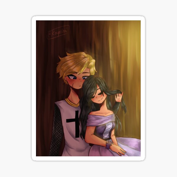 I made garroth and zane from minecraft Diaries also from aphmau