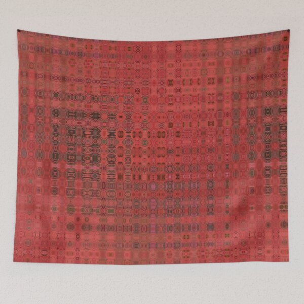 Item preview, Colour Through Pattern Red designed and sold by JillyBeanDesign.