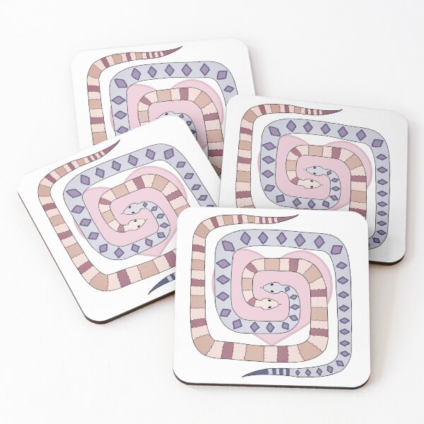 Item preview, Snakes of a Scale - Valentine's Edition designed and sold by KatieCrooked.
