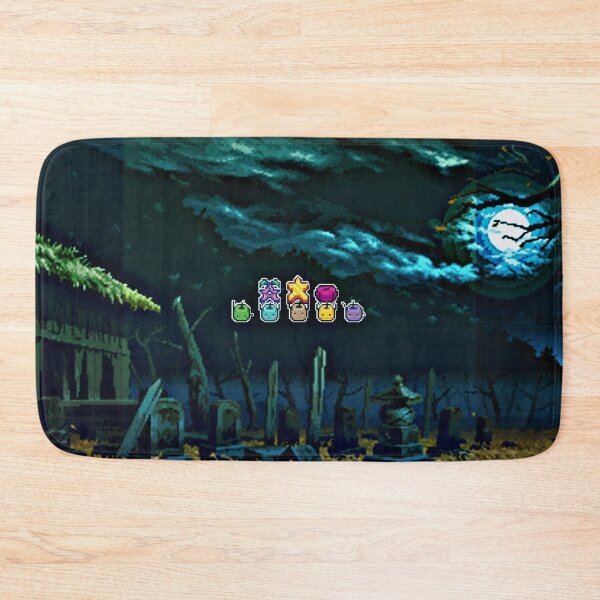Item preview, Junimos creepy night designed and sold by jellyrelish.