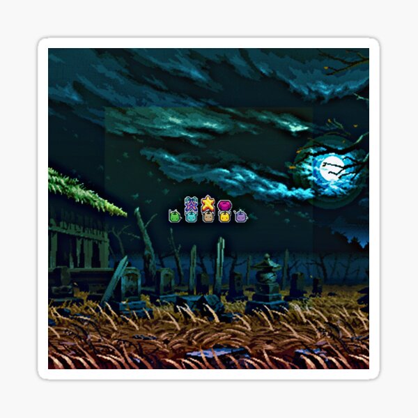 Aperçu de l'œuvre La nuit effrayante de Junimos créée et vendue par jellyrelish.