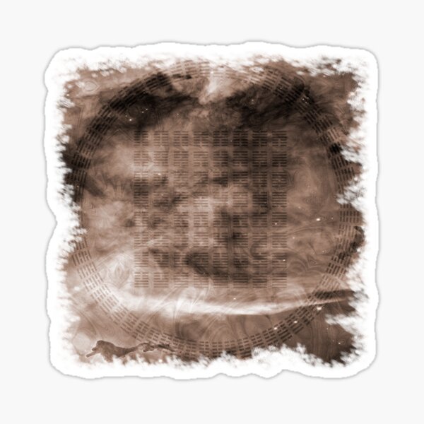 The Atlas of Dreams - Plate 1 Sticker