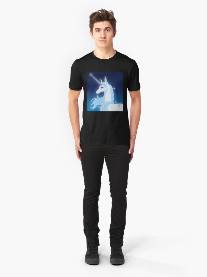Alternate view of The Last Unicorn Slim Fit T-Shirt