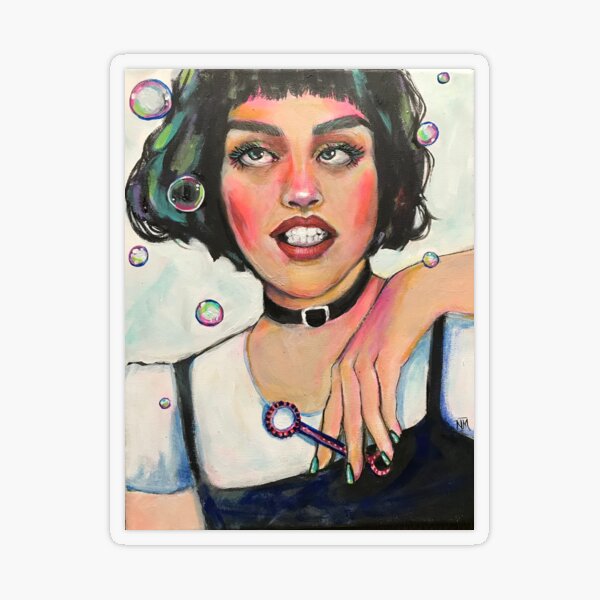 Bubble time  Transparent Sticker