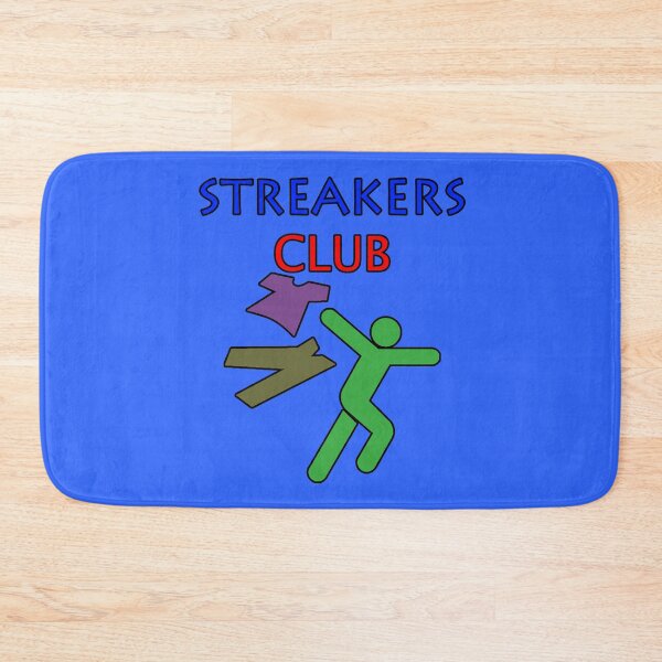 Item preview, We're Going Streaking! Streakers Club Clever Sarcastic Witty Hilarious Graphic Letter Text Art designed and sold by DoctorParanoid.