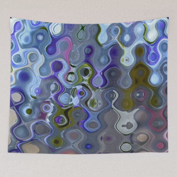 Item preview, Colour Through Pattern Blue designed and sold by JillyBeanDesign.