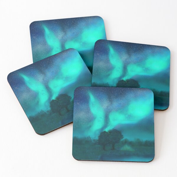 Item preview, Camping Under Fluorescent Sky designed and sold by Odsy.