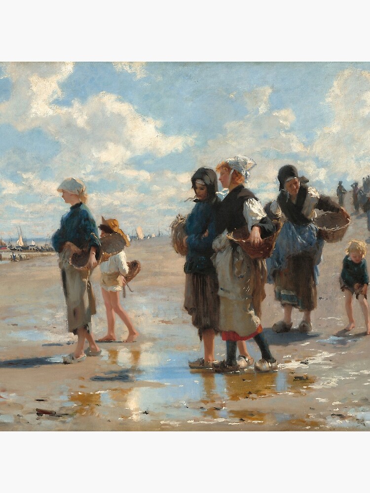 Setting Out to Fish Oil Painting by John Singer Sargent by podartist