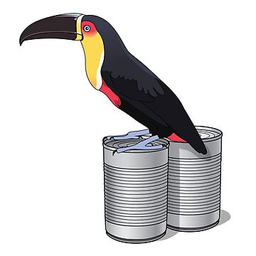 Artwork thumbnail, Toucan Two Cans by OwlishArts