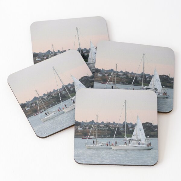 Item preview, Time to come In! Practice Sail at Twilight. Geelong waterfront, Victoria, Australia.  designed and sold by RitaBlom.