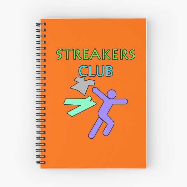 Item preview, Let's Go Streaking! Streakers Club Clever Sarcastic Witty Hilarious Graphic Letter Text Art designed and sold by DoctorParanoid.