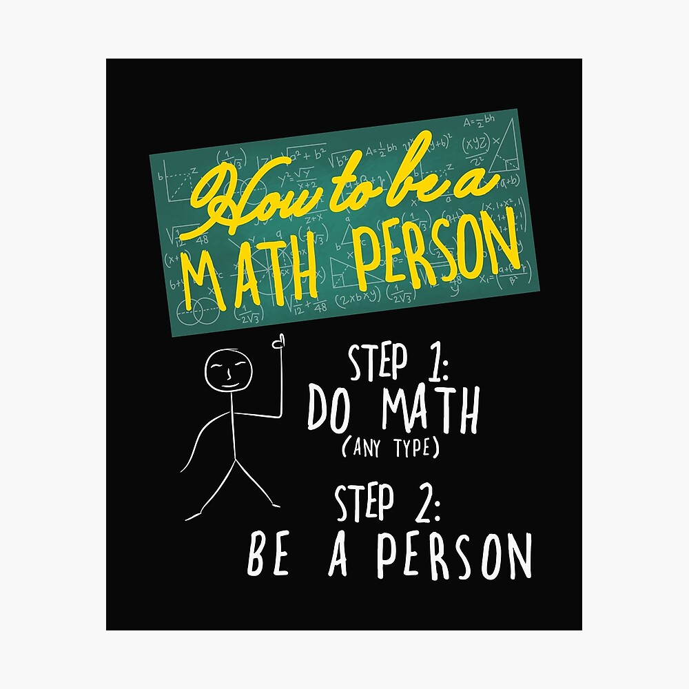 funny math study print for college and high school student funny math study print for college and high school student