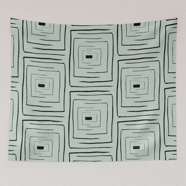 Item preview, Maze Seafoam designed and sold by ErinLP.
