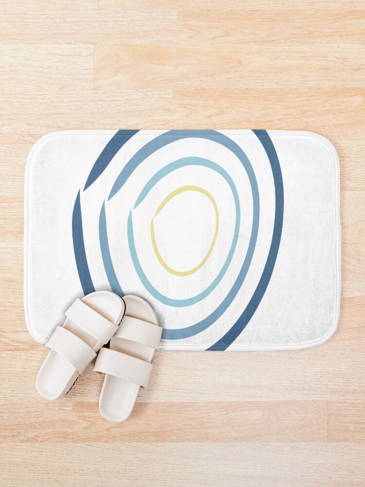 Thumbnail 1 of 6, Bath Mat, Vortex designed and sold by ErinLP.