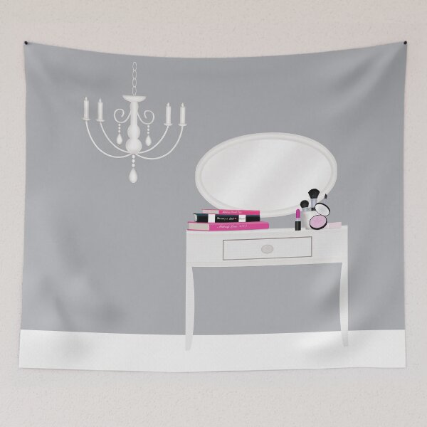 Item preview, Chandelier, books and makeup designed and sold by Too cute for an envelope.