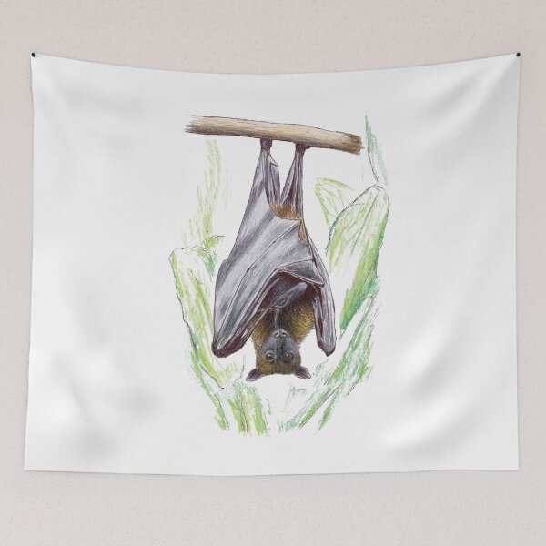 Item preview, Flying Fox Bat Scribble  designed and sold by ArtyOrca.
