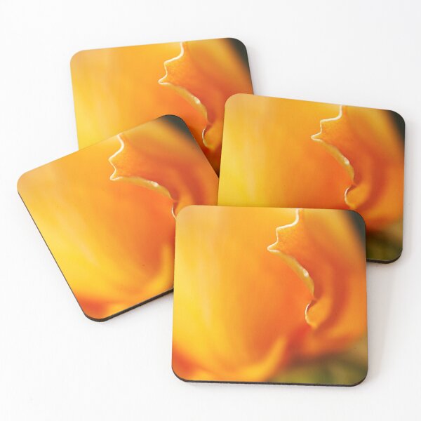 Item preview, Orange Rose Petal Pleats  designed and sold by Joy Watson - Natural Light Photography .