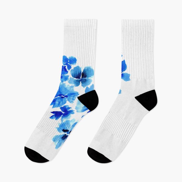Item preview, Heart Shaped Blue Flowers designed and sold by HAIFAHARIS.