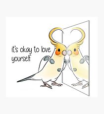 A Healthy Self-Esteem Photographic Print