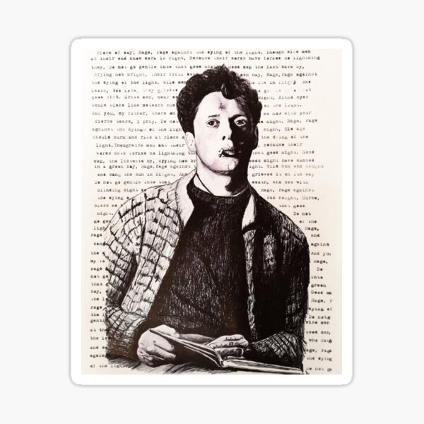 Item preview, Do not go gentle Dylan Thomas designed and sold by admjhn.