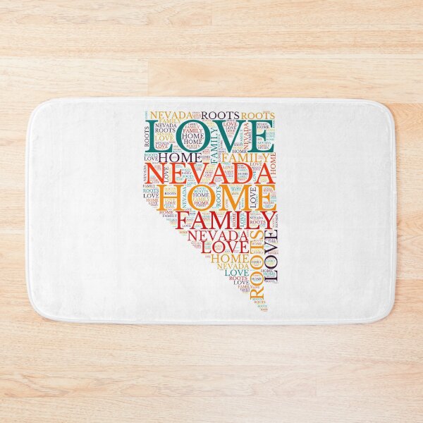 Item preview, Nevada Home, Love, Roots and Family Map designed and sold by marosharaf.