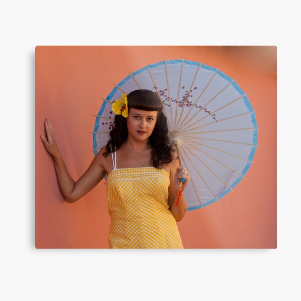 Under my Umbrella Metal Print