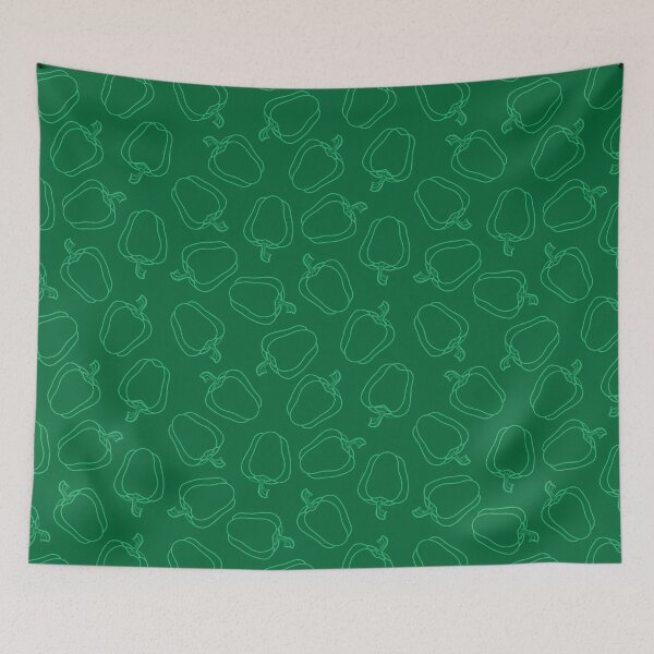 Item preview, Green Bellpeppers designed and sold by DoodleTrees.