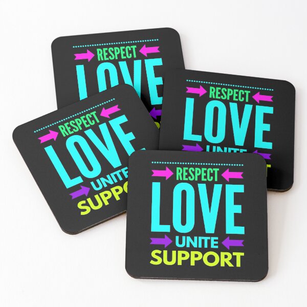 Item preview, Respect Love Unite Support designed and sold by ojdart.