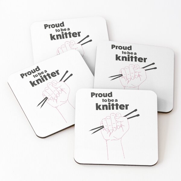 Item preview, Proud to be a Knitter designed and sold by N B.