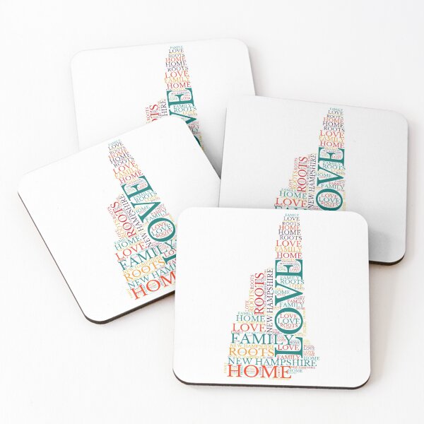 Item preview, New Hampshire Home, Love, Roots and Family Map designed and sold by marosharaf.