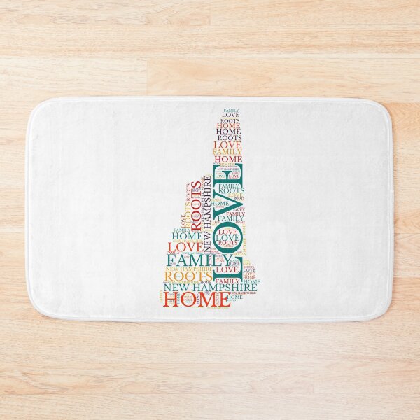 Item preview, New Hampshire Home, Love, Roots and Family Map designed and sold by marosharaf.