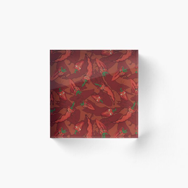 Item preview, Pimientos rojos (pimientos) designed and sold by DoodleTrees.