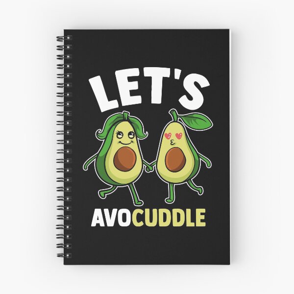 Item preview, Funny Let's Avocuddle Cute Avocado Cuddling Pun designed and sold by perfectpresents.