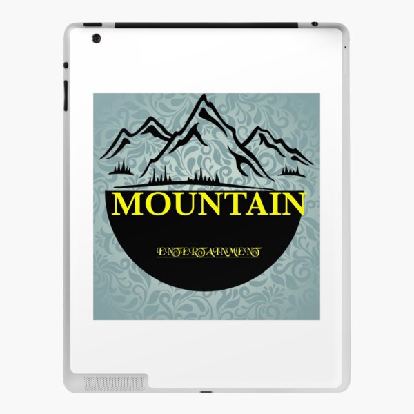 Cool mountain entertainment for redbubble iPad Skin