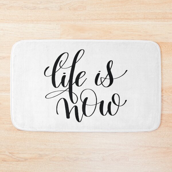 Item preview, Life Is Now Inspirational and Motivational Quotes designed and sold by ProjectX23.