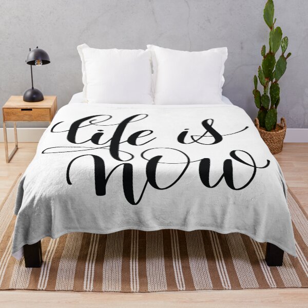 Item preview, Life Is Now Inspirational and Motivational Quotes designed and sold by ProjectX23.