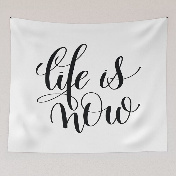 Item preview, Life Is Now Inspirational and Motivational Quotes designed and sold by ProjectX23.