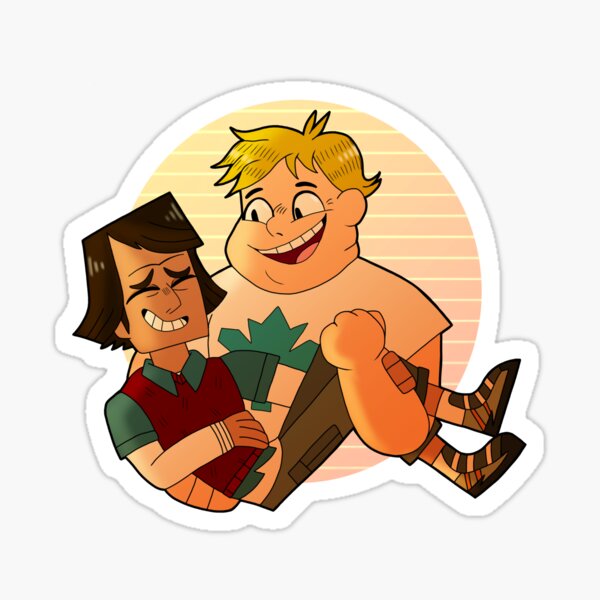 total drama - Total Drama Noah Tyler Alejandro Heathe - Sticker