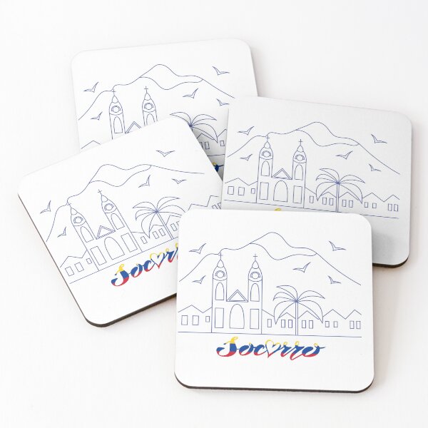 Item preview, Colombian Town of Socorro in Line Art Style designed and sold by firmine417.
