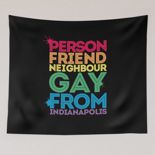 Item preview, LGBT pride from Indianapolis designed and sold by Urosek.