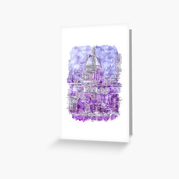 Aperçu de l'œuvre Paysage urbain de Londres créée et vendue par AM FineArtPrints.