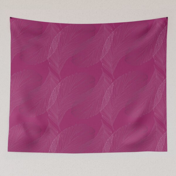 Item preview, Magenta Feathers designed and sold by RPuniquedesigns.
