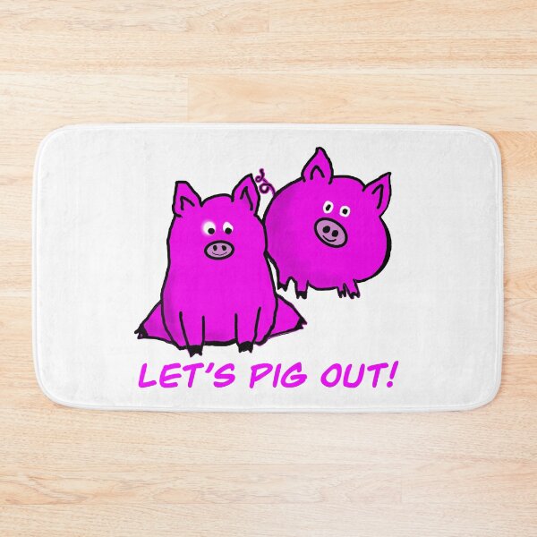 Item preview, Let’s Pig Out! designed and sold by NatanDesigns.