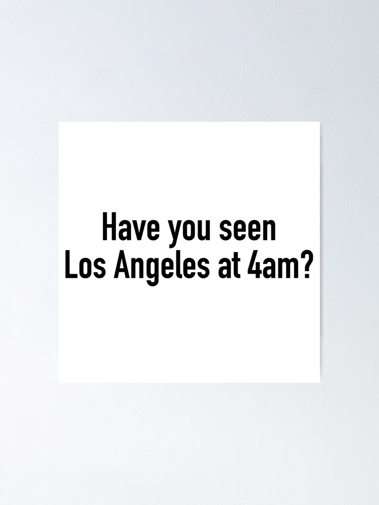 kobe 4am los angeles