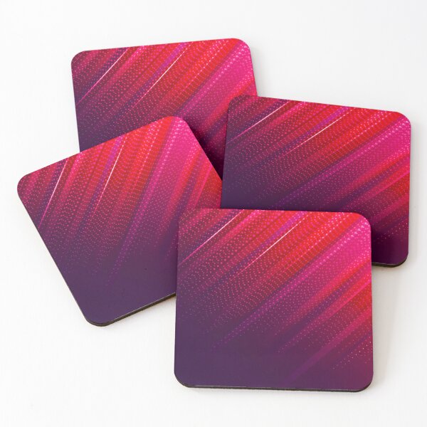 Item preview, red pink geometrical lines designed and sold by haroulita.